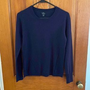 Navy cashmere Long sleeve